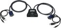 MANHATTAN Przełącznik KVM 2x1 VGA/USB 1920x1440 z audio 151245