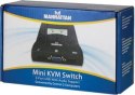 MANHATTAN Przełącznik KVM 2x1 VGA/USB 1920x1440 z audio 151245