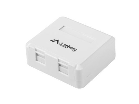 Puszka natynkowa na dwa moduły keystone OK1-0002-W