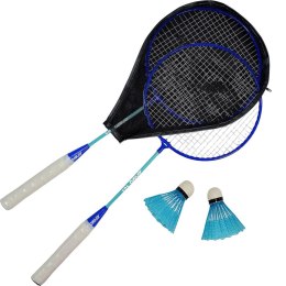 ZESTAW DO BADMINTONA W POKROWCU NAVY BLUE ENERO 105
