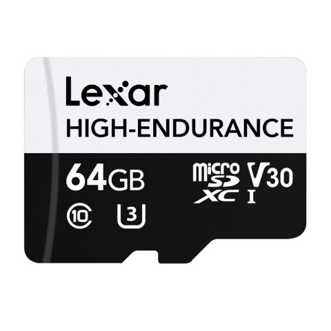 Karta pamięci Lexar High-Endurance microSDHC/microSDXC 64GB