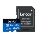 Karta pamięci Lexar High-Performance 633x microSDXC 256GB + adapter SD