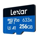 Karta pamięci Lexar High-Performance 633x microSDXC 256GB + adapter SD