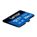 Karta pamięci Lexar High-Performance 633x microSDXC 256GB + adapter SD