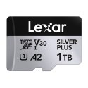 Karta pamięci Lexar High-Performance Silver Plus microSDXC 1TB + adapter