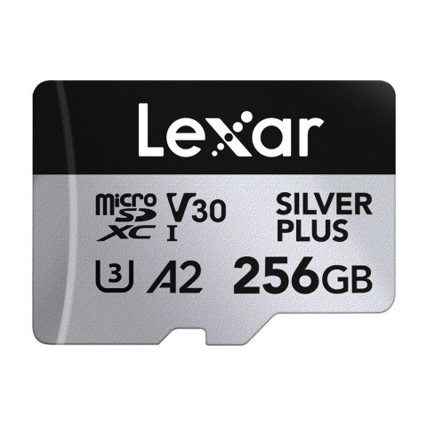 Karta pamięci Lexar High-Performance Silver Plus microSDXC 256GB + adapter