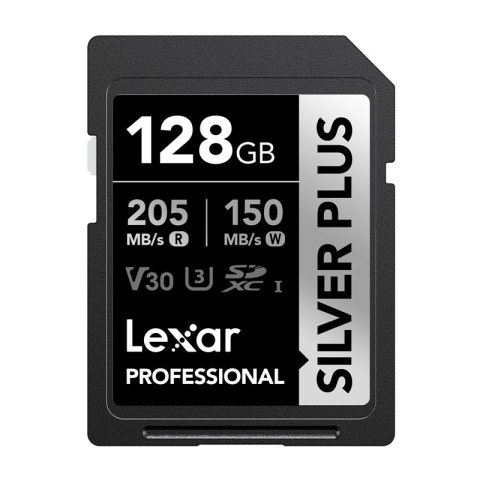 Karta pamięci Lexar Professional SILVER PLUS SDXC 128GB