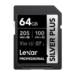 Karta pamięci Lexar Professional SILVER PLUS SDXC 64GB