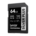 Karta pamięci Lexar Professional SILVER PLUS SDXC 64GB