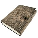 Skórzany Notatnik Retro Drzewo Życia - 200 stron 125 GSM - H019