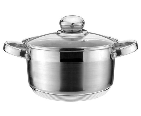 GARNEK STALOWY 1.8L 16cm DNO 9 WARSTWOWE ZILNER ZL-7303