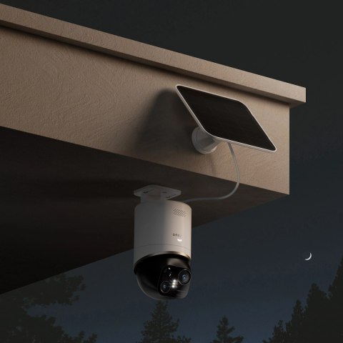 Kamera zewnętrzna Dreame Navo Elite 1 Outcam 360° z panelem solarnym - biała