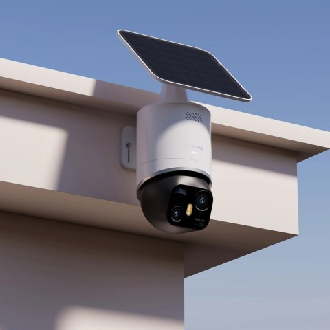 Kamera zewnętrzna Dreame Navo Elite 1 Outcam 360° z panelem solarnym - biała
