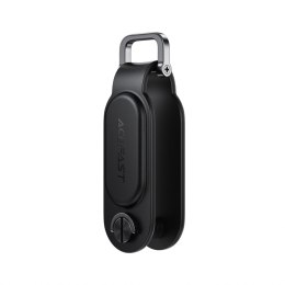 Lokalizator Bluetooth Acefast S4 w formie breloka na klucze kompatybilny z Apple Find My - czarny