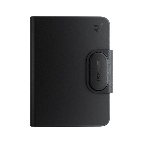 Lokalizator Bluetooth Acefast S6 w formie etui na paszport kompatybilny z Apple Find My - czarny