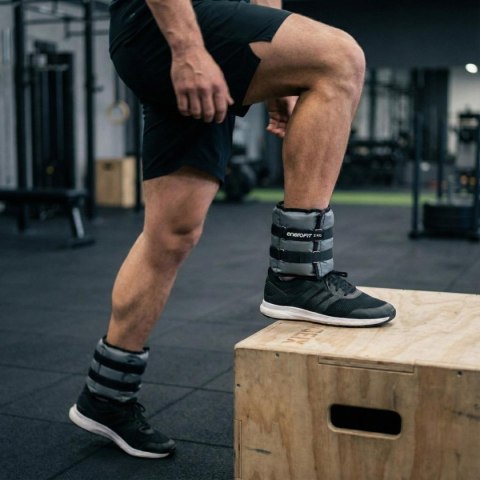 OBCIĄŻENIE NA PRZEGUBY SZARE 4KG (2x2KG) ENERO FIT