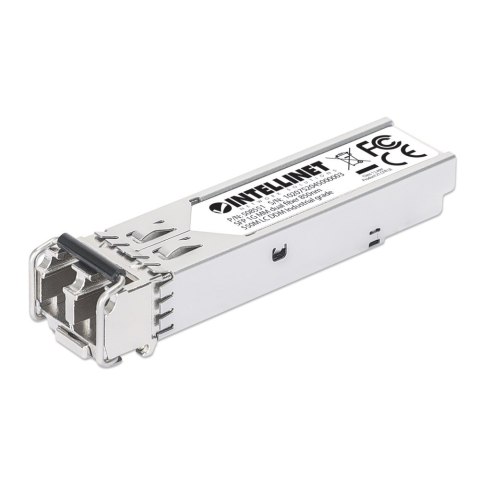 INTELLINET Moduł SFP 1G, LC Duplex MM, 550 m, 1000Base-SX, 850nm, miniGBIC, DDM, MSA 508551