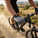RĘKAWICZKI ROWEROWE SENIOR SZARE DUNLOP R.S