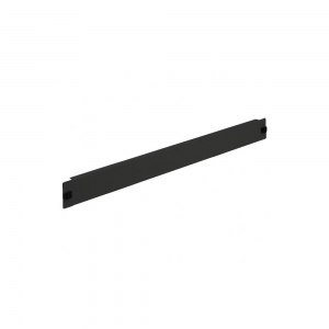 INTELLINET Panel maskujący 1U do szaf rack 19, metalowy, czarny I-CASE BLANK-BKC