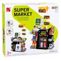 Supermarket Kasa Fiskalna Skaner Dystrybutor Napojów Światła Dźwięki 65 el.