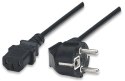 MANHATTAN Kabel zasilania PC Schuko na C13 kątowy 90° 1.8 m 300148