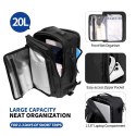 Plecak Tech-Protect Defender S50 do Ryanair & Wizzar, na laptopa 20L - czarny