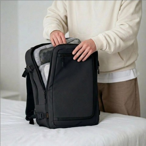 Plecak Tech-Protect Defender S50 do Ryanair & Wizzar, na laptopa 20L - czarny