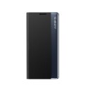 Etui pokrowiec z klapką i podstawką na Samsung Galaxy A35 New Sleep View Case - czarny