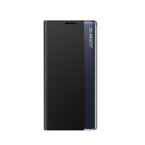 Etui pokrowiec z klapką i podstawką na Samsung Galaxy A35 New Sleep View Case - czarny