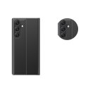 Etui pokrowiec z klapką i podstawką na Samsung Galaxy A35 New Sleep View Case - czarny