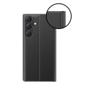 Etui pokrowiec z klapką i podstawką na Samsung Galaxy A35 New Sleep View Case - czarny