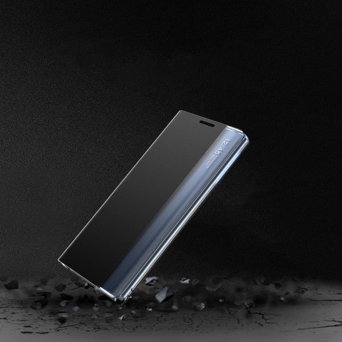 Etui pokrowiec z klapką i podstawką na Samsung Galaxy A35 New Sleep View Case - czarny