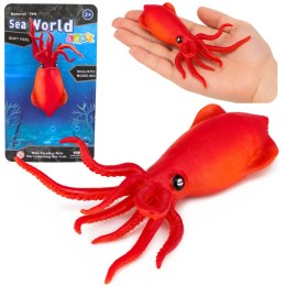Kałamarnica Gumowa Figurka Rozciągliwa Realistyczna Zwierzę Morskie 18 cm