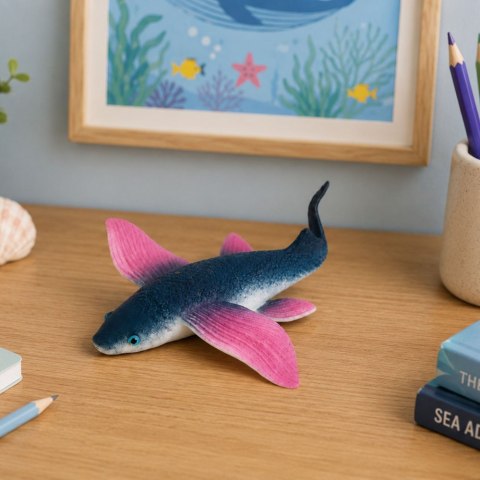 Latająca Ryba Gumowa Figurka Rozciągliwa Realistyczna Ryba Oceaniczna 12 cm