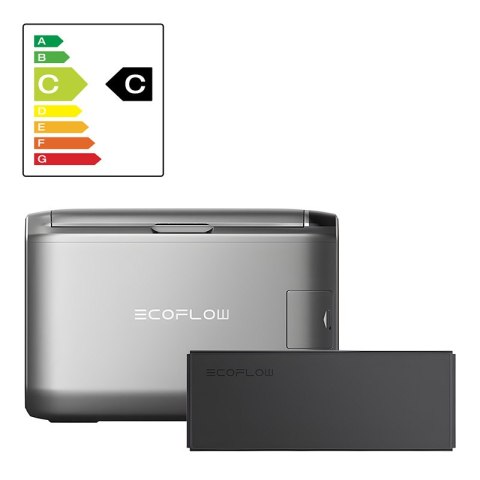 Lodówka turystyczna ECOFLOW Glacier 45l + bateria 298Wh