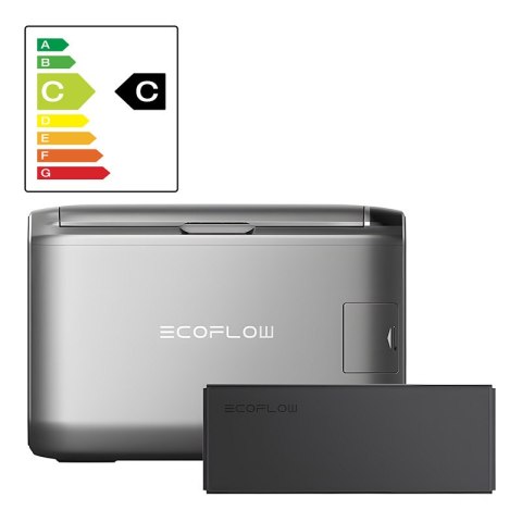 Lodówka turystyczna ECOFLOW Glacier 55L + bateria 298Wh