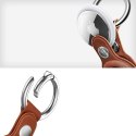 Etui brelok na lokalizator Apple AirTag 1 / 2 NaturalFit - brązowy