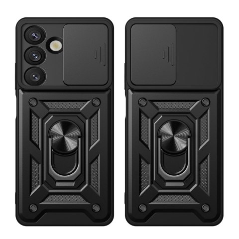 Etui pokrowiec na Samsung Galaxy S26 Hybrid Armor Camshield - czarny