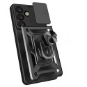 Etui pokrowiec na Samsung Galaxy S26 Ultra Hybrid Armor Camshield - czarny