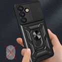 Etui pokrowiec na Samsung Galaxy S26 Ultra Hybrid Armor Camshield - czarny