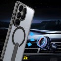 Etui pokrowiec na Samsung Galaxy S26 Ultra z podstawką Hybrid Armor X MagSafe - czarny