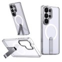 Etui pokrowiec na Samsung Galaxy S26 Ultra z podstawką Hybrid Armor X MagSafe - przezroczysty