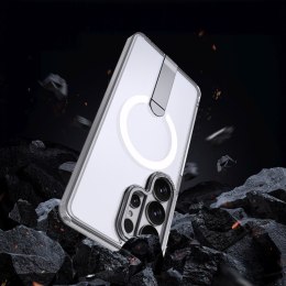 Etui pokrowiec na Samsung Galaxy S26 Ultra z podstawką Hybrid Armor X MagSafe - przezroczysty