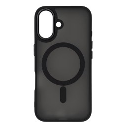 Etui pokrowiec na iPhone 16 Plus Magnetic Collection MagSafe - czarny