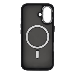 Etui pokrowiec na iPhone 16 Plus Magnetic Collection MagSafe - czarny