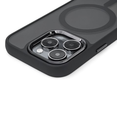 Etui pokrowiec na iPhone 16 Plus Magnetic Collection MagSafe - czarny