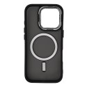 Etui pokrowiec na iPhone 16 Pro Max Magnetic Collection MagSafe - czarny