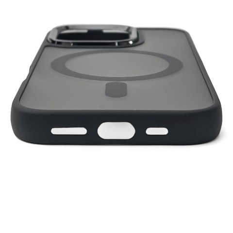 Etui pokrowiec na iPhone 16 Pro Max Magnetic Collection MagSafe - czarny