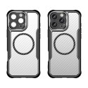 Etui silikonowe do iPhone 16 Pro Leading Series MagSafe - czarne
