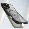 Etui silikonowe do iPhone 16 Pro Leading Series MagSafe - czarne